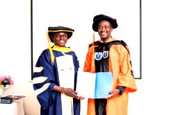 Segun Manuel honoured by Prowess University
