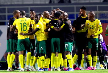 South Africa put 4 past Namibia to get AFCON campaign back on track