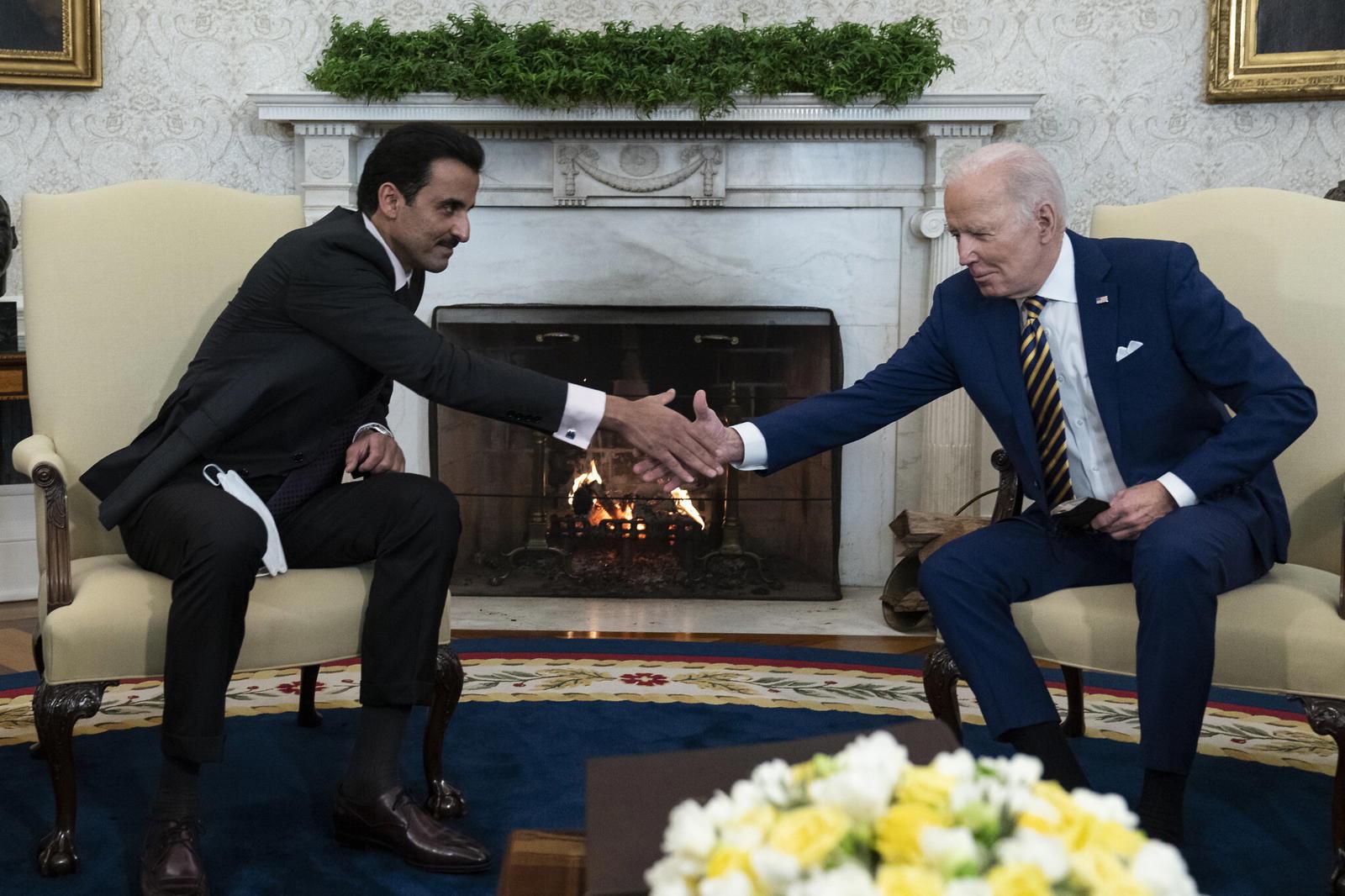 Biden speaks with Qatar's emir on efforts to free Hamas hostages