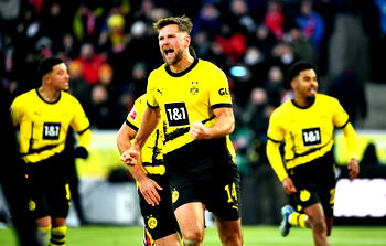 Fuellkrug hat-trick sends Dortmund past Bochum and into top four