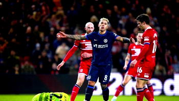 Middlesbrough stun Chelsea to take League Cup semi-final lead