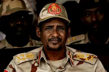 Sudan paramilitary leader Daglo holds talks in South Africa