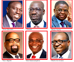 EDO 2024: 62 contenders, pretenders seeking to succeed Obaseki