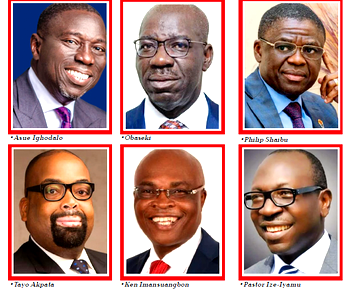 EDO 2024: 62 contenders, pretenders seeking to succeed Obaseki