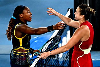 Sabalenka storms past Gauff into Australian Open final