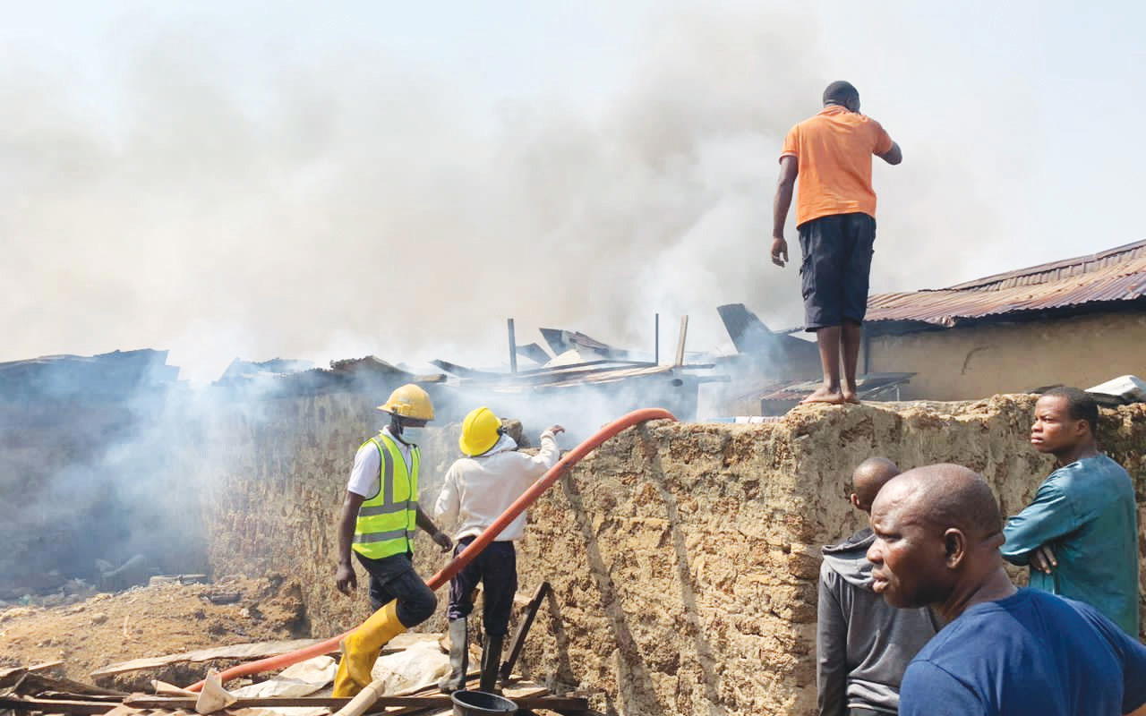 Fire incident renders 120 homeless in Ilorin