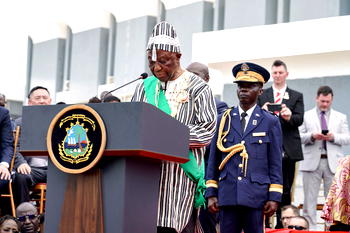 Man collapses, dies of heat exhaustion at Liberian president’s inauguration ceremony
