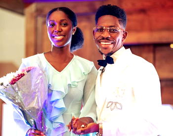 Gospel singer, Moses Bliss shares how he met his fiancée, Marie