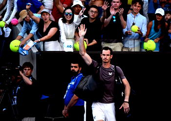 Australian Open: Murray says ‘definite possibility’ of final game after crashing out