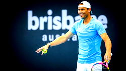 Nadal overpowers Kubler to reach Brisbane quarters