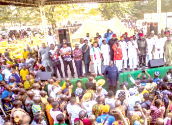 When Senator Nwoye reached God and constituents in thanksgiving