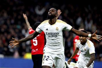 Real Madrid vs Girona: Rudiger to miss top-of-table clash