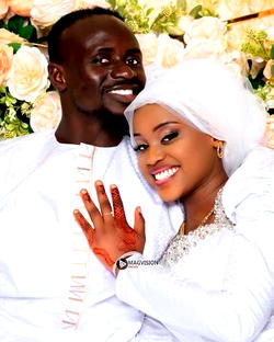 Photos: Senegal star Sadio Mane marries longtime partner Aisha Tamba