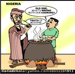 Cartoon: ‘Nigerians need better education in truth’