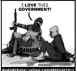 Cartoon: Nigerians held for ransom since 1960