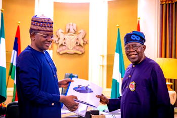 Insecurity: Matawalle presents hi-tech unmanned water vessels to Tinubu