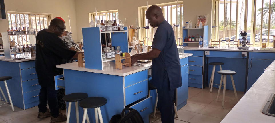 Group hands over newly built science laboratories to Enugu Govt ...