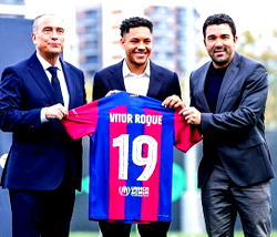 Barcelona is my dream club – Vitor Roque