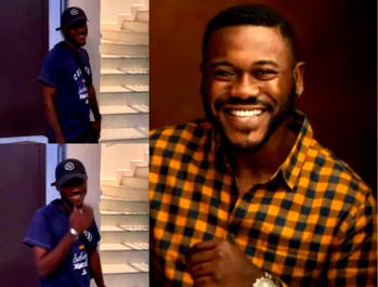 Bimbo Ademoye, others in awe as they find actor Deyemi’s look-alike on set [Video]