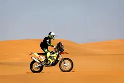 Spanish motorcyclist Falcon dies after Dakar rally crash