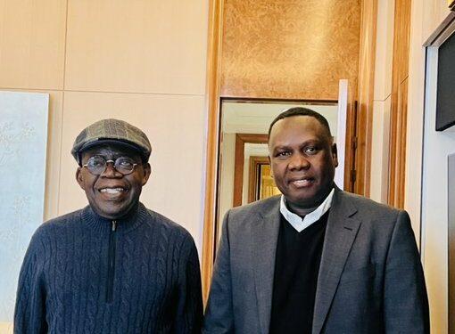 Ex-Atiku’s spokesman, Bwala meets Tinubu in Paris