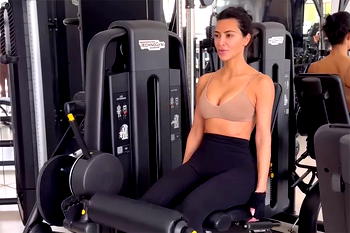 Photos: ‘Hamstring curl is a killer!’ – Kim Kardashian reveals workout routine