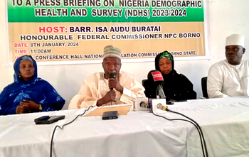 Insecurity: 6 Borno LGAs cut off from ongoing NDHS, says NPC Chairman