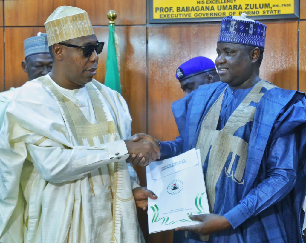 Zulum signs Borno’s N358.7bn 2024 budget into law Vanguard News