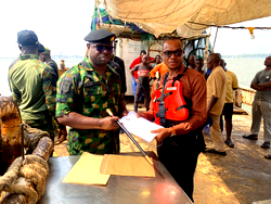 Navy hands over impounded merchant fishing vessel to FDF for sanctions