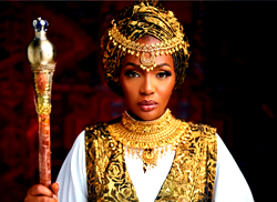 Olori Atuwatse III covers VGlamour magazine