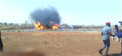 Photos: NAFDAC, Customs burns expired, fake drugs in Sokoto