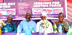 Let’s make our children peace ambassadors for sustainable devt – Dr. Musa Alongbija
