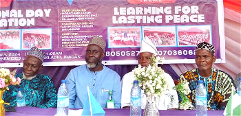 Let’s make our children peace ambassadors for sustainable devt – Dr. Musa Alongbija