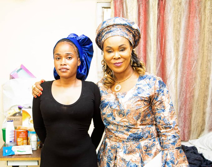 'She's undergoing rehabilitation' - says Uju Kennedy; meets abused female soldier