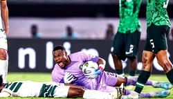 I still feel pains — Super Eagles goalie Stanley Nwabali opens up on injury status