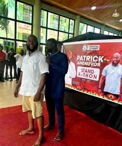Ghanaian man cancels 7-day ‘Stand-a-thon’ attempt few hours after commencing