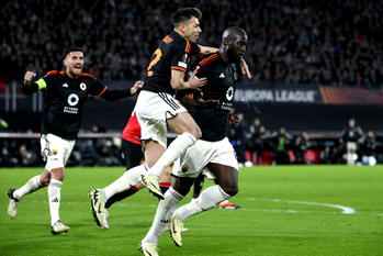 Europa League: Lukaku’s strike earns Roma draw at Feyenoord