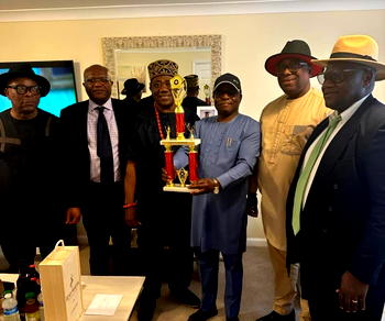 Siakpere takes Oborevwori’s M.O.R.E Agenda to UK