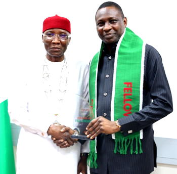 EFCC chair, Olukoyede bags CIFCFIN’s Fellowship
