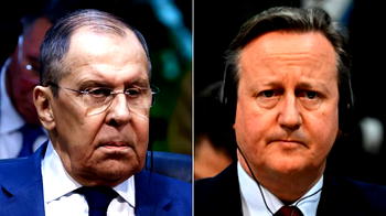 ‘Putin’s gov’t murdered Navalny’ – Cameron confronts Russian foreign minister