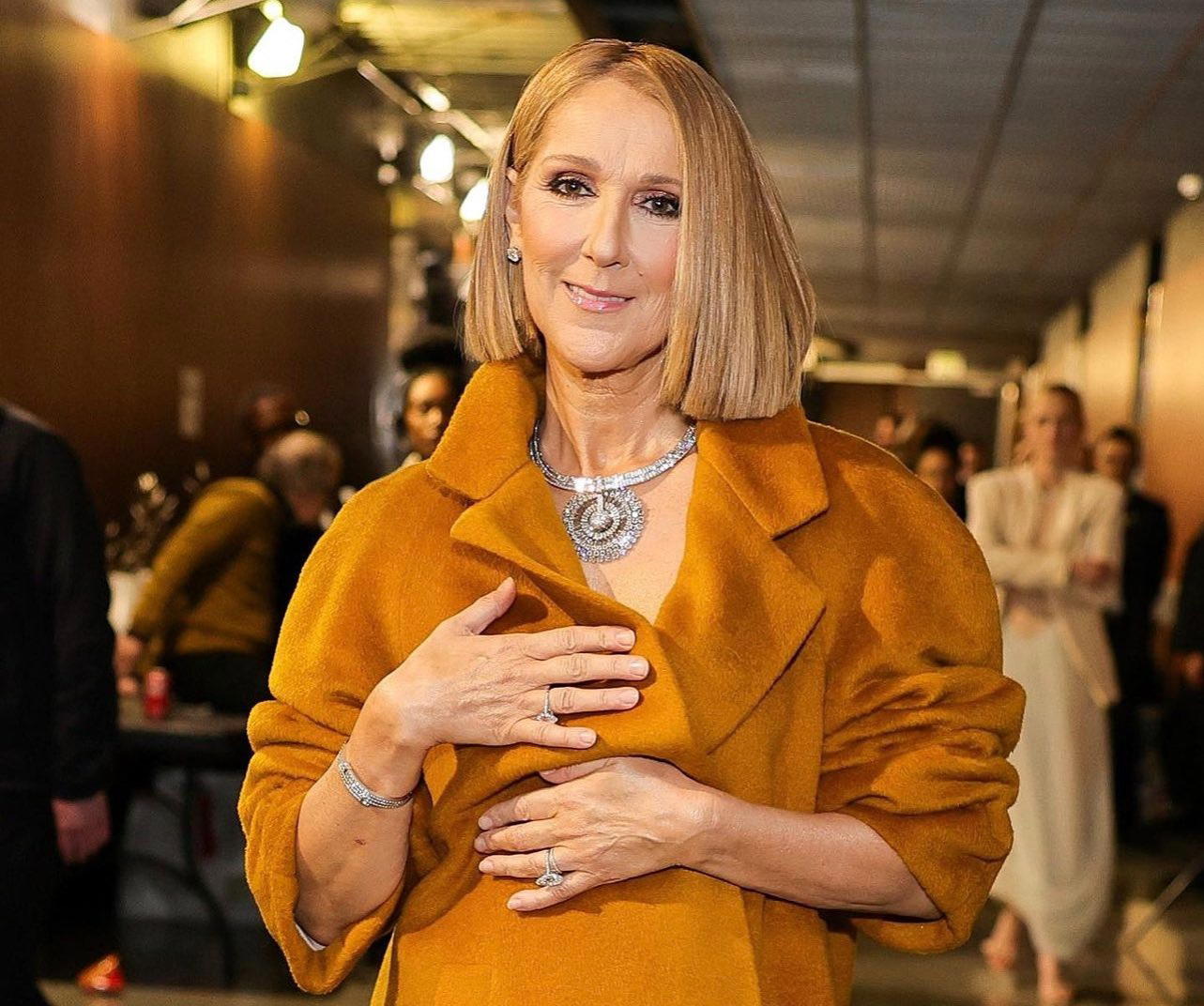 Celine Dion makes first public appearance in 3 months at 2024 Grammys