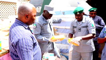 Customs FOU Kaduna impound expired milk, juice powder