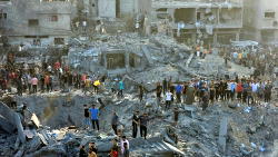 Strikes kill dozens in Gaza as Israel, Hamas seek ceasefire deal