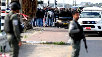 Gunman kills two at bus stop in Israel