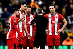 Weird incident as Sheffield United players fight themselves in defeat at Wolves