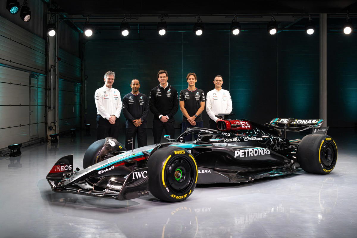 'Emotional' Hamilton unveils Mercedes 2024 car - Vanguard News