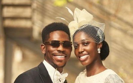 Photos: Moses Bliss ties knot with Ghanaian fiancee Marie