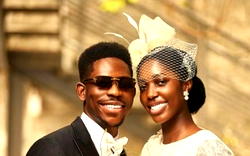 Photos: Moses Bliss ties knot with Ghanaian fiancee Marie