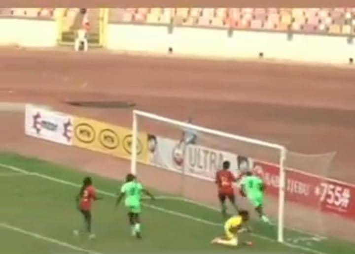 Moment Cameroon players tried touching Super Falcons’ net over alleged use of JUJU [Video]