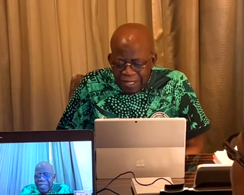 Photos: President Tinubu speaks with Super Eagles ahead of Angola clash